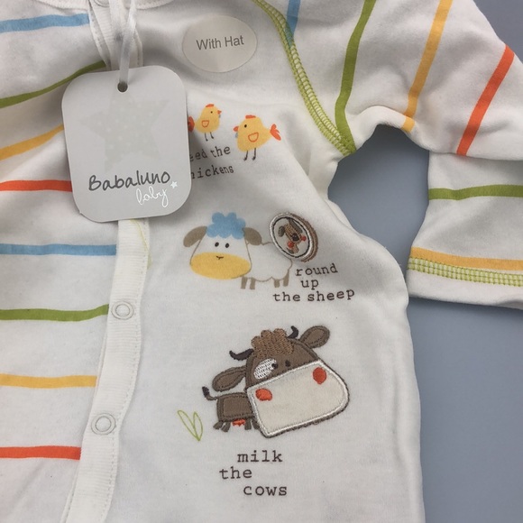 Babaluno long sleeve bodysuit with Hat - Picture 2 of 4